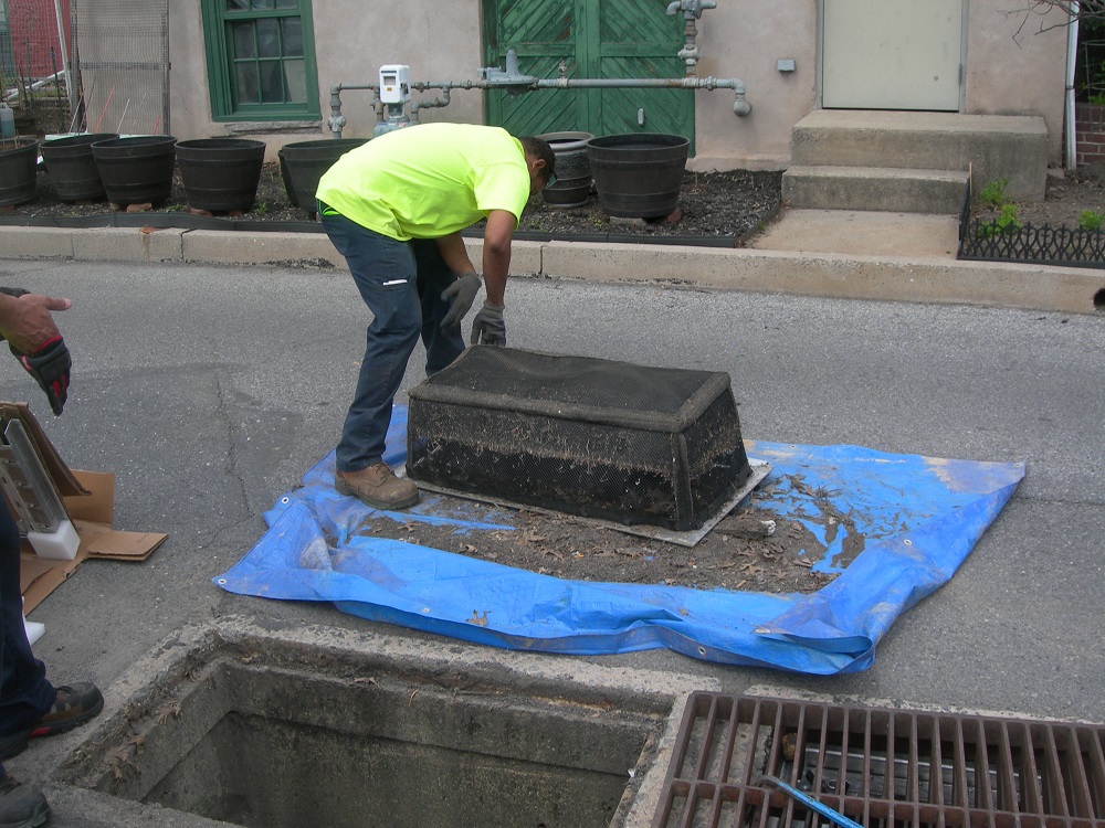 fountain hill stormsack catch basin insert filter exceeds mandatory ms4 compliance standards