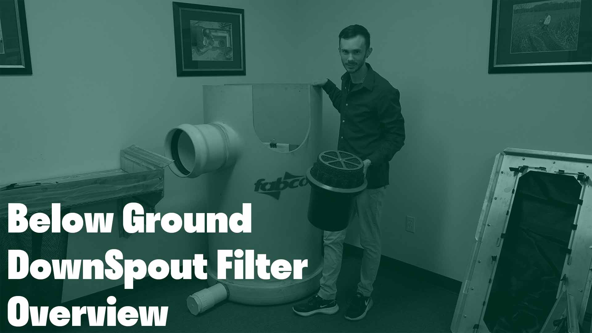 Below Ground DownSpout Overview