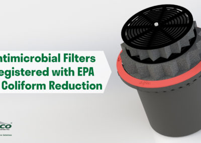 Fabco Industries Antimicrobial Filters with EPA for Coliform Reduction Banner