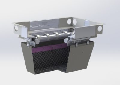 Fabco Industries StormSack™ Plus Rectangular cutaway render