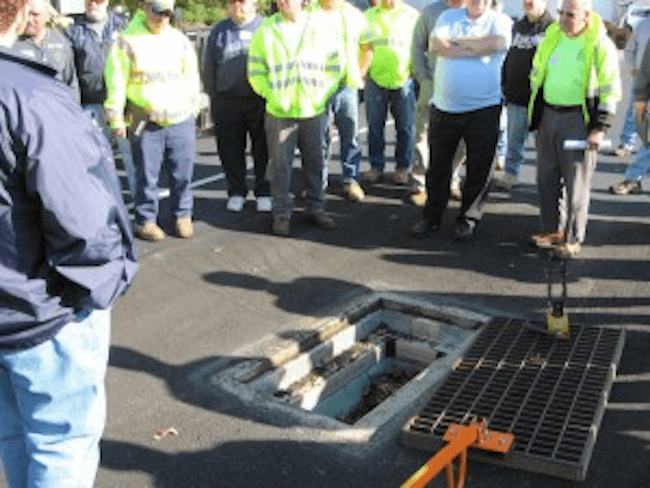 Stormwater filter insert demo