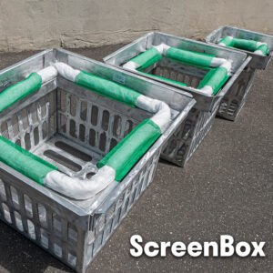 ScreenBox adjustable stormwater catch basin filter grate inlet skimmer