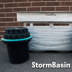 StormBasin cartridge based stormwater inlet filtration system
