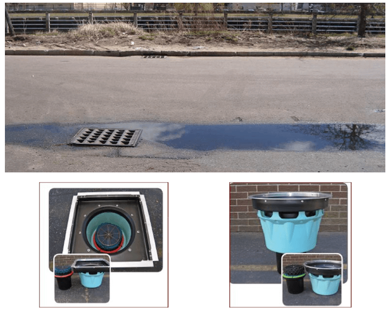 Stormwater storm drain filtration