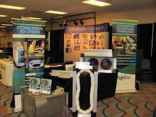 Stormwater tradeshow booth