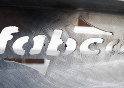 fabco industries laser cut logo in stormbasin cartridge filter
