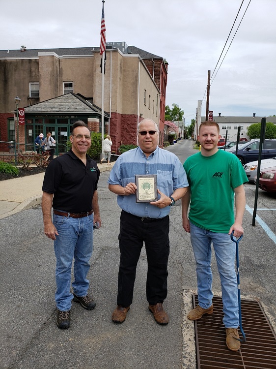 warren cohn anthony branco and darin henry plaque of appreciation