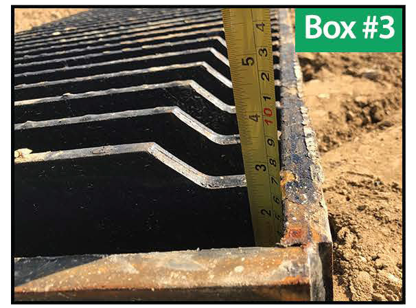 grate inlet survey guide box 3 example