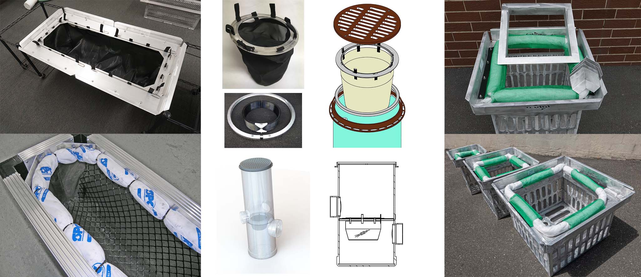 stormwater infiltration best management practice solution stormsack and screenbox