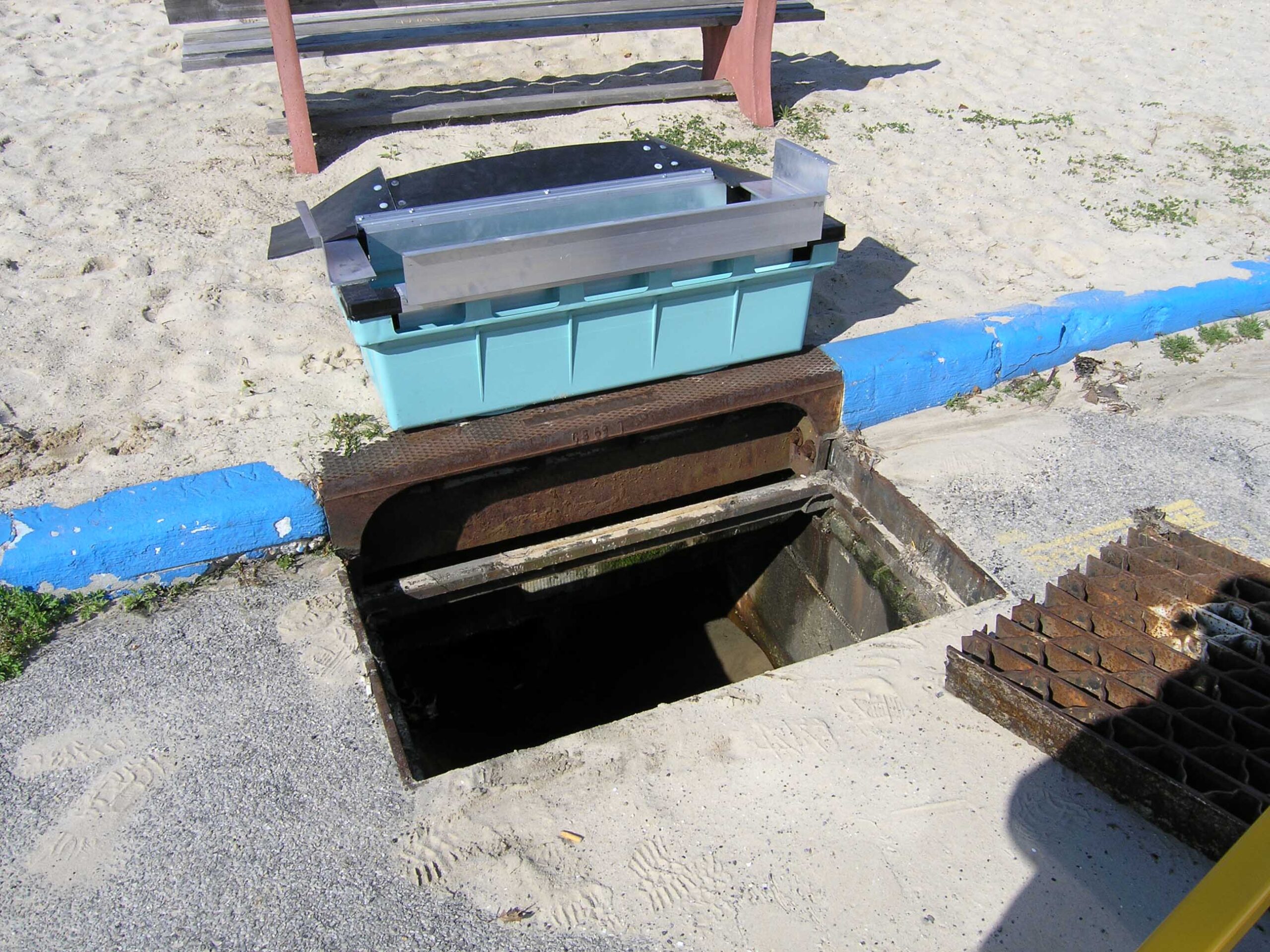 golds beach stormbasin stormwater filter insert ready for install