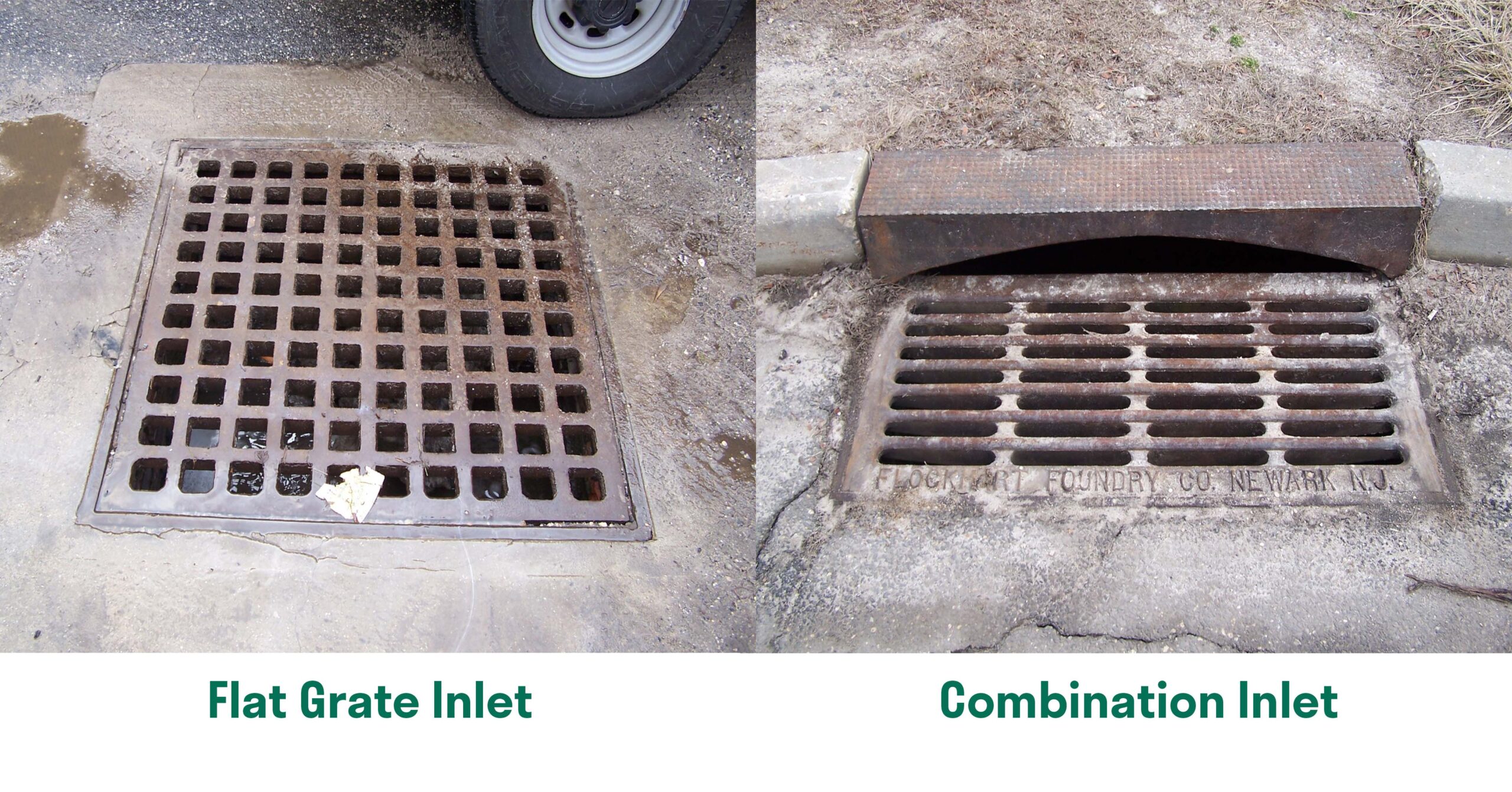 grate inlet examples stormwater inlet survey assistance