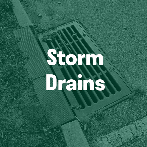 storm drains