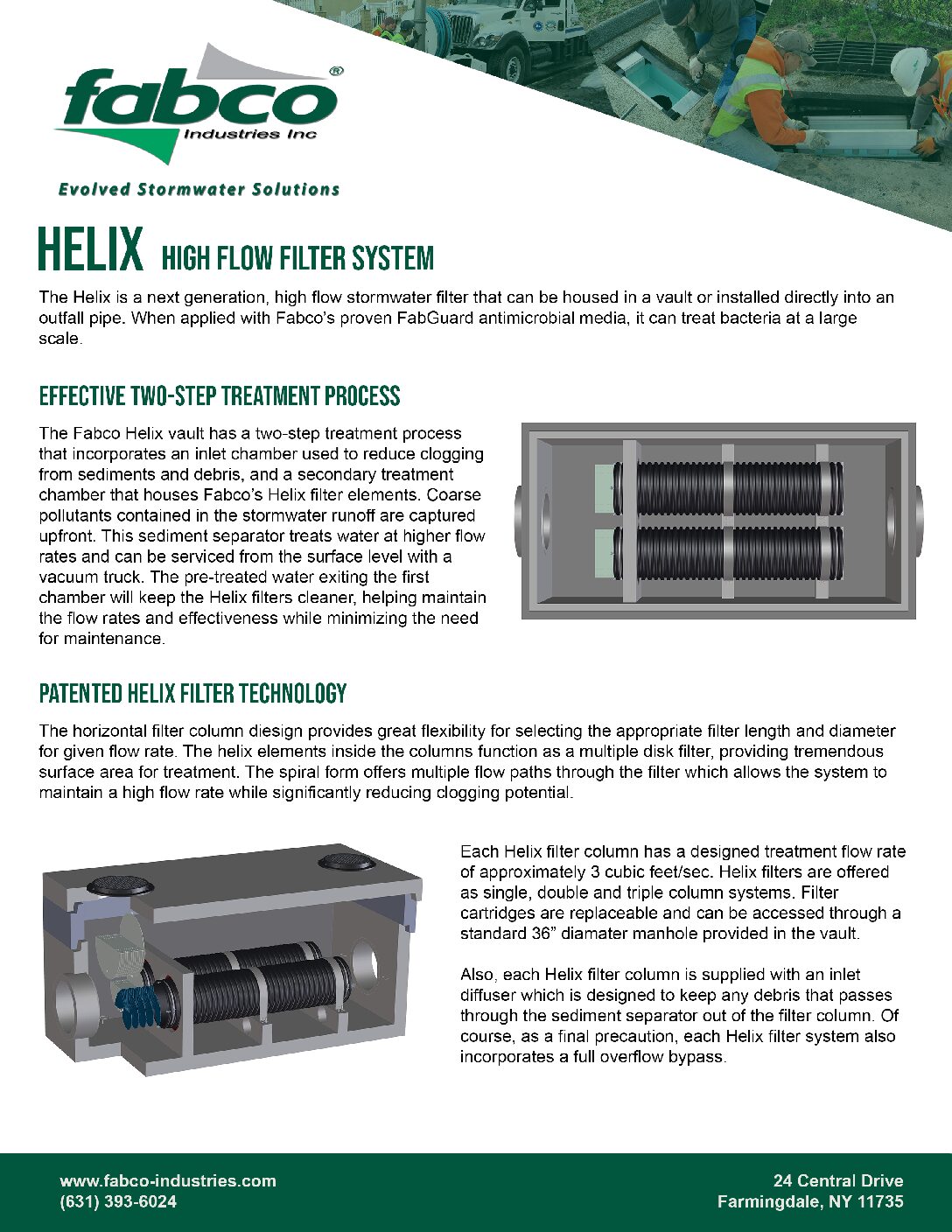 Helix Filter System Brochure pdf