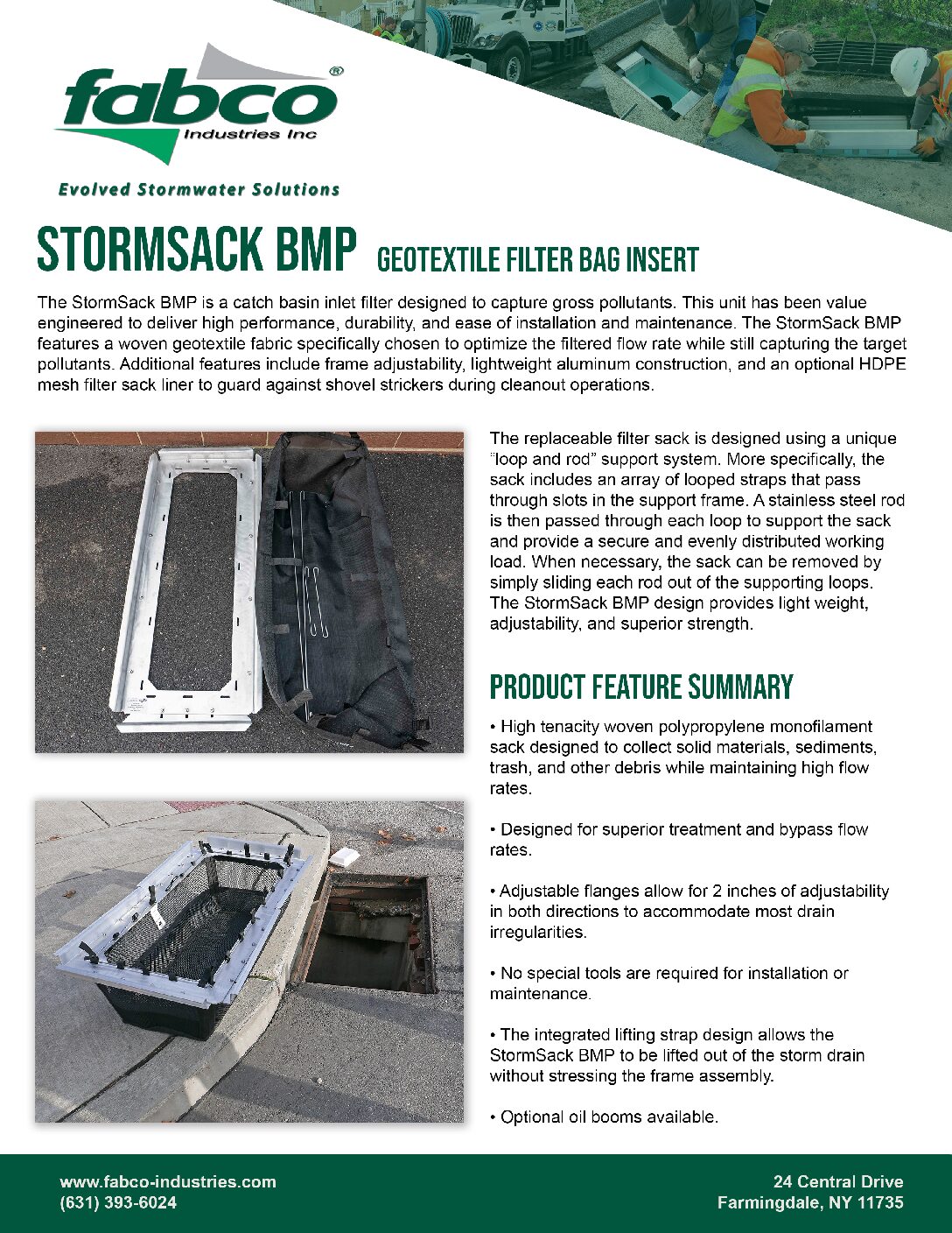 StormSack BMP Brochure pdf