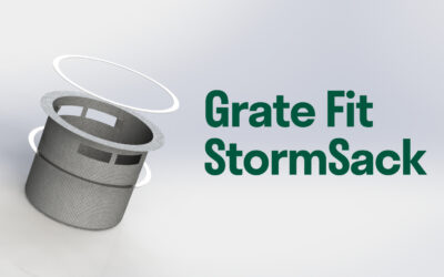 When It Comes to Stormwater Solutions, The Best Fit is a Grate Fit StormSack