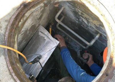 malibu helix filter installation manhole