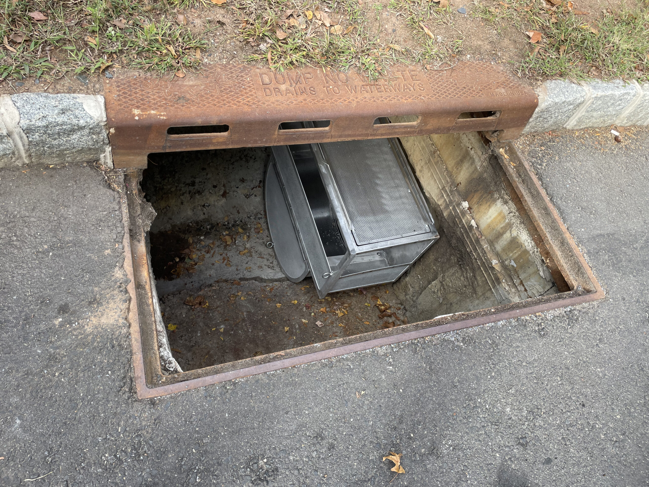 fabco industries flowline installed in catch basin scaled